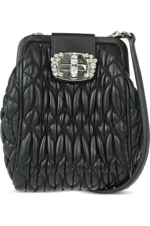 Miu Miu 2010s matelassé shoulder bag