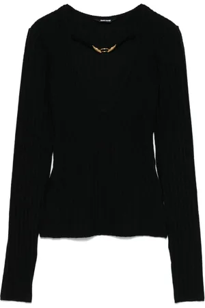 Roberto Cavalli Ribbed-knit sweater