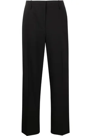 Ganni Mid-rise tailored trousers