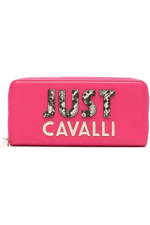 Roberto Cavalli Logo-appliqué wallet