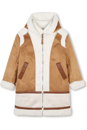 Chloé Faux-suede coat