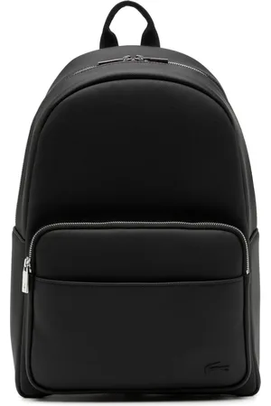Lacoste Logo-embossed piqué backpack