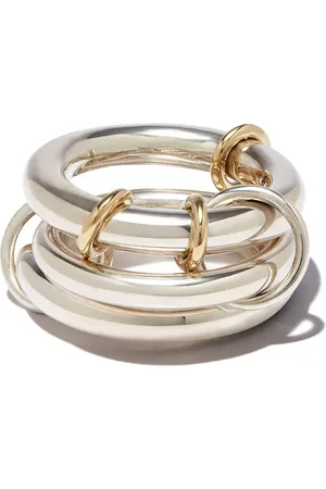 SPINELLI KILCOLLIN 18kt yellow gold and sterling Hydra linked ring