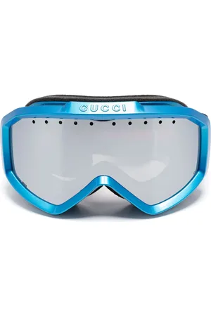 Gucci Sylvie-Web-stripe ski goggles