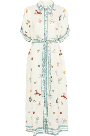ALÉMAIS Sandy midi dress