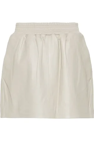 arma leder Mare leather skirt