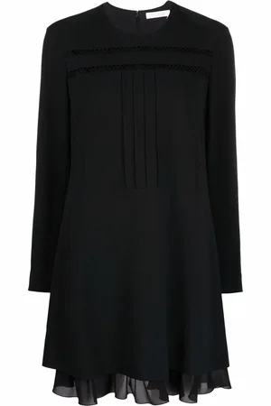 Chloé Embroidered long-sleeve dress