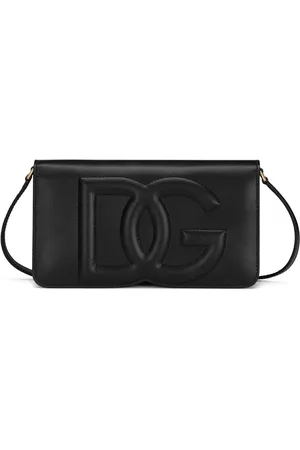 Dolce & Gabbana DG-logo leather phone bag