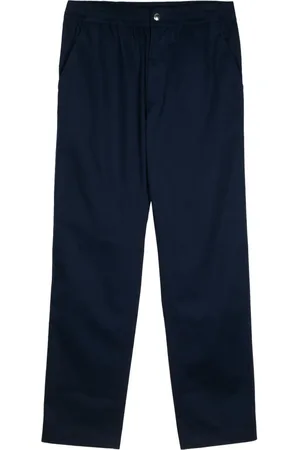 Maison Kitsuné Straight-leg cotton chinos