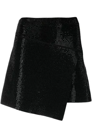 ANDREADAMO Crystal-embellished mini skirt