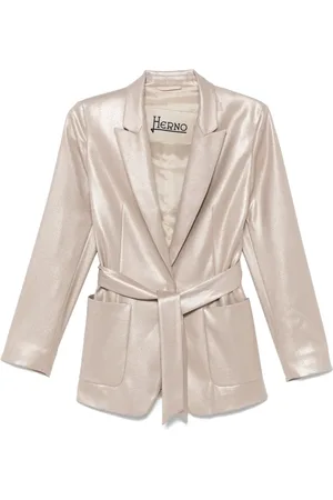 HERNO Lamé blazer