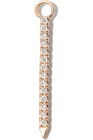 Maria Tash 18kt rose gold Eternity Bar diamond charm