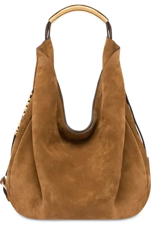 Moschino Handle Me leather shoulder bag