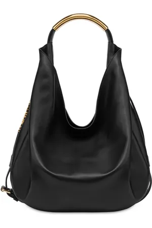 Moschino Handle Me leather shoulder bag