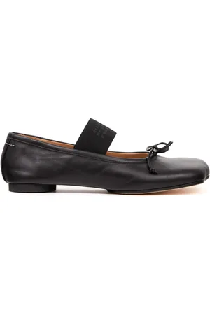 Maison Margiela Anatomic Numbers-motif leather ballerinas