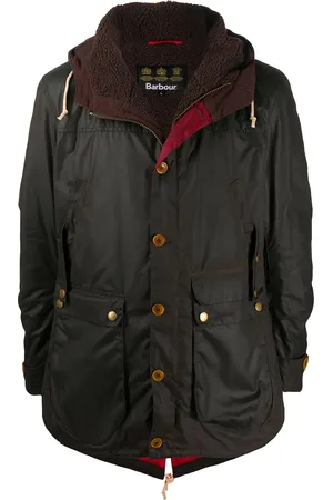 Barbour Game waxed parka jacket