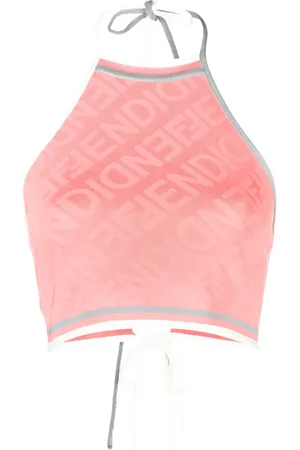 Fendi Sleeveless cropped top