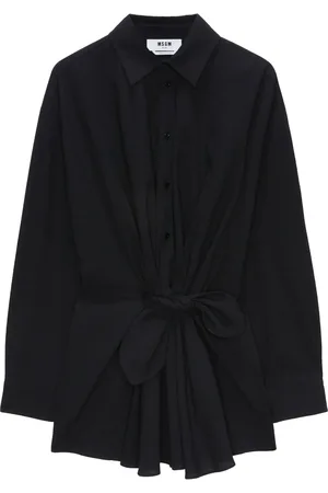 Msgm Knot-detail mini dress