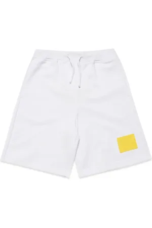 Dsquared2 Logo-appliqué cotton shorts