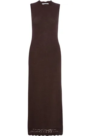 Frame Sleeveless knitted maxi dress