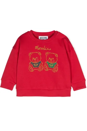 Moschino Logo-appliqué sweatshirt