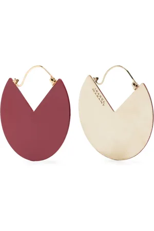 Isabel Marant 90º two-tone drop earrings