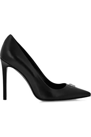 Philipp Plein 105mm skull-appliqué pumps