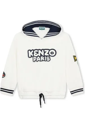 Kenzo Logo-appliqu?? cotton hoodie