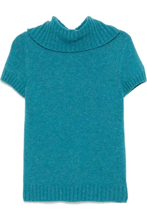 CHANEL 2007 mélange short-sleeves jumper
