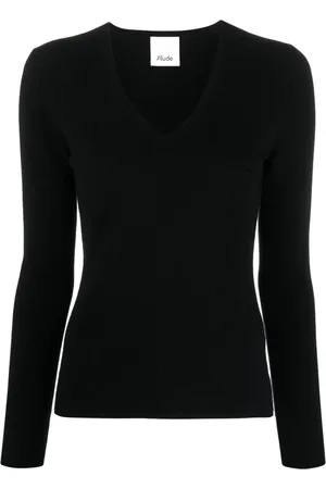 Allude V-neck cashmere jumper