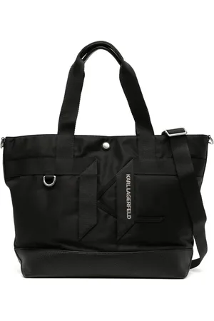Karl Lagerfeld KFold logo-embossed tote bag