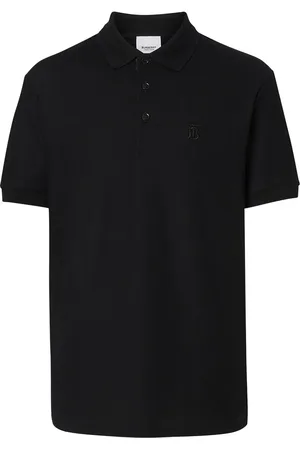Burberry Monogram Motif Cotton Piqué Polo Shirt