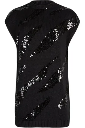 RTA Samantha sequin-embellished knit dress
