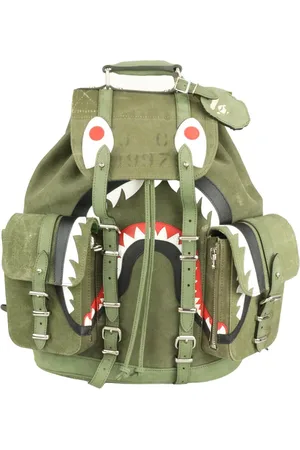 READYMADE X A BATHING APE® buckled canvas backpack