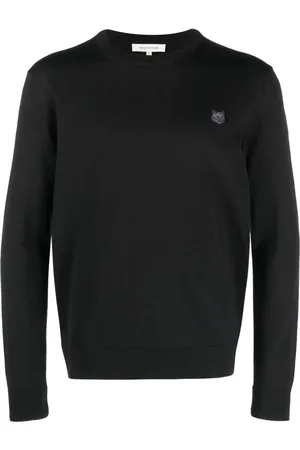 Maison Kitsuné Logo-appliqué jumper