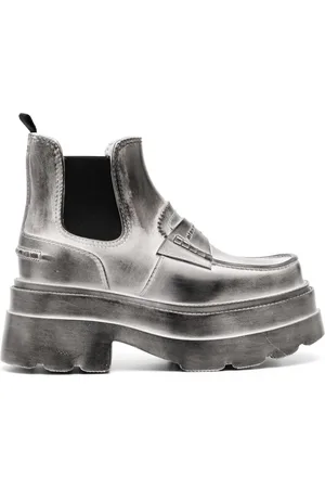 Alexander Wang Carter panelled leather ankle boots