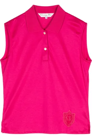 Dior Sports-appliqué polo top