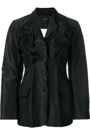 Jean Paul Gaultier 1991 leaf appliqué jacket