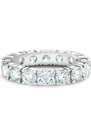 De Beers Platinum Allegria diamond eternity band ring