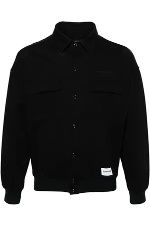NEIGHBORHOOD Logo-embroidered piqué shirt