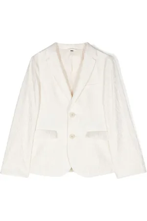 Emporio Armani Logo-jacquard blazer