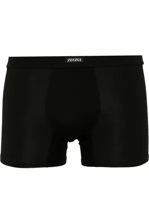 Ermenegildo Zegna Logo-appliqué elasticated-waist boxers