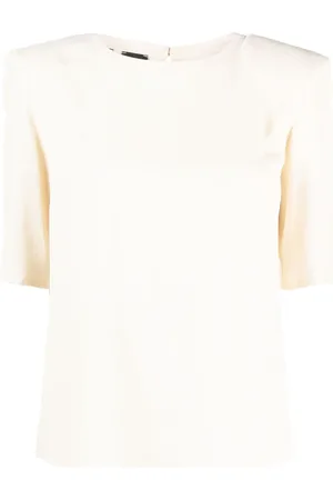 Pinko Round-neck short-sleeve blouse