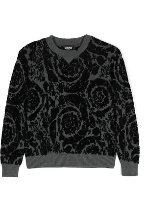 VERSACE Barocco- jacquard jumper