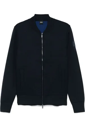HUGO BOSS Zip-up bomber jacket