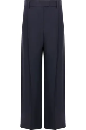 Brunello Cucinelli Pleated twill trousers