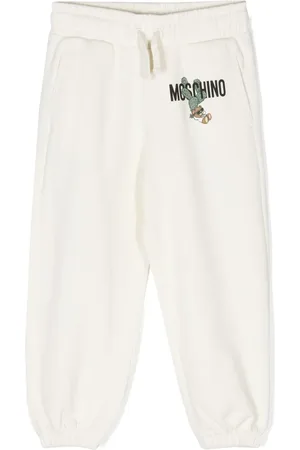 Moschino Logo-print piqué track pants
