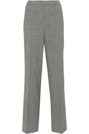 Fabiana Filippi Mélange straight-leg trousers