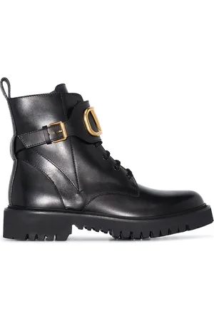 VALENTINO GARAVANI VLogo Signature 35mm leather boots