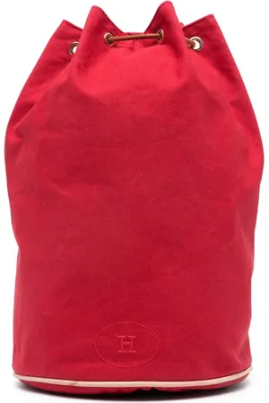Hermès 1990 pre-owned Matelot-Marin cotton backpack